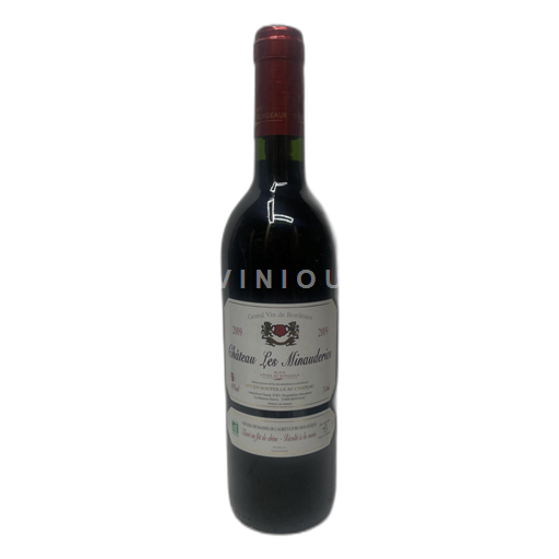 Burdeos Blaye-Côtes de Burdeos Château Les Minauderies 2009