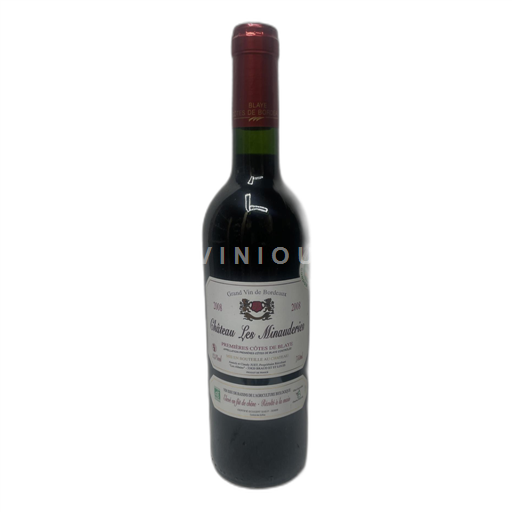 Burdeos Côtes de Blaye Château Les Minauderies 2008