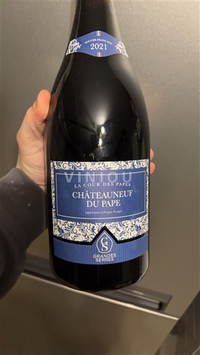 Rhônedalen Châteauneuf-du-Pape Grandes Serres La Cour des Papes 2021