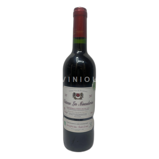 Burdeos Côtes de Blaye Château Les Minauderies 2007