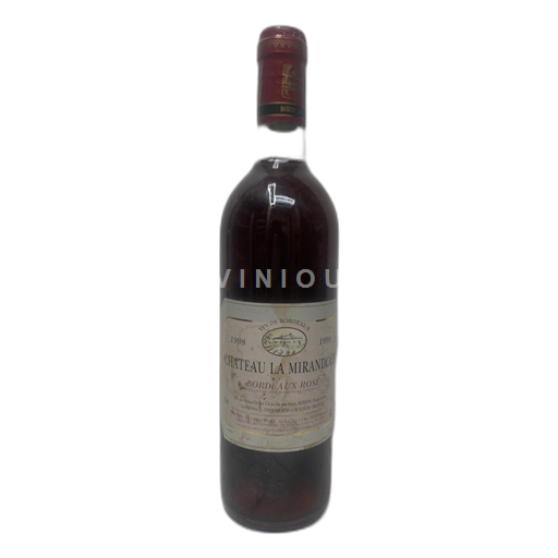 Bordeaux Bordeaux rosé Château La Mirandole 1998