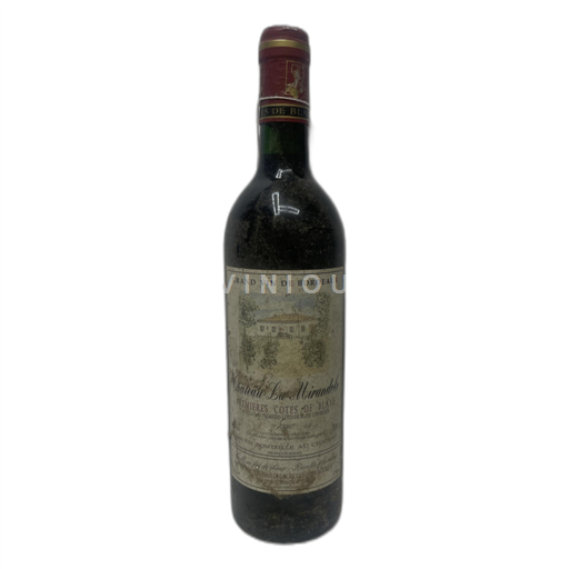 Burdeos Côtes de Blaye Château La Mirandole 1990