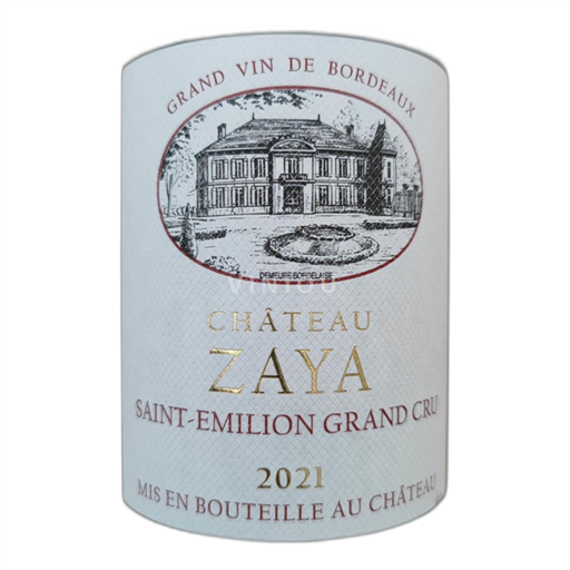Bordeaux Saint-Émilion Grand Cru Château Zaya 2021