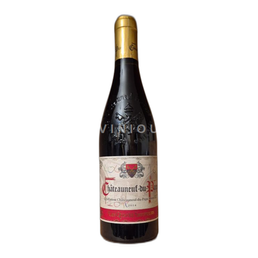 Rona dolina Châteauneuf-du-Pape Châteauneuf-du-Pape Les Quatre Seigneurs 2014