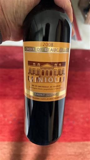 Bordéus Saint-Julien 0 Croix de Beaucaillou 2008