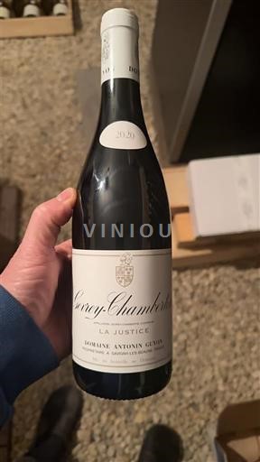 Bourgondië Gevrey-Chambertin Domaine Antonin Guyon La Justice 2020