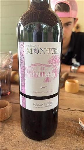 Bordeaux Bordeaux Supérieur Château Montet 2017