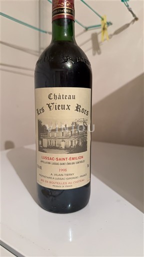 Bordeaux Lussac-saint-émilion Château Les Vieux Rocs 1998