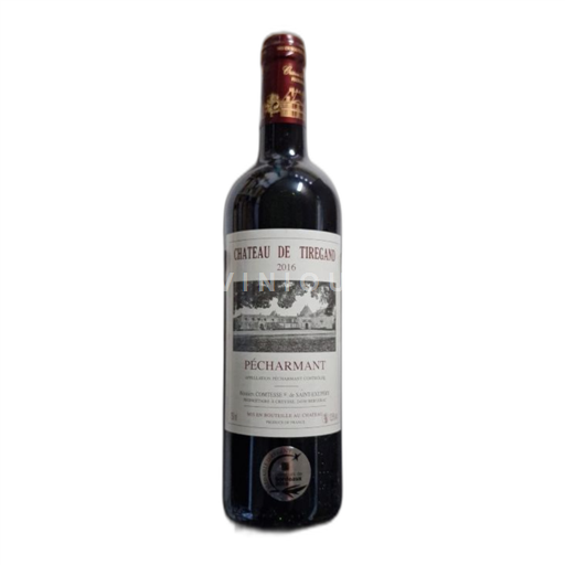 Sydvestfrankrig Pécharmant Chateau de Tiregand 2016