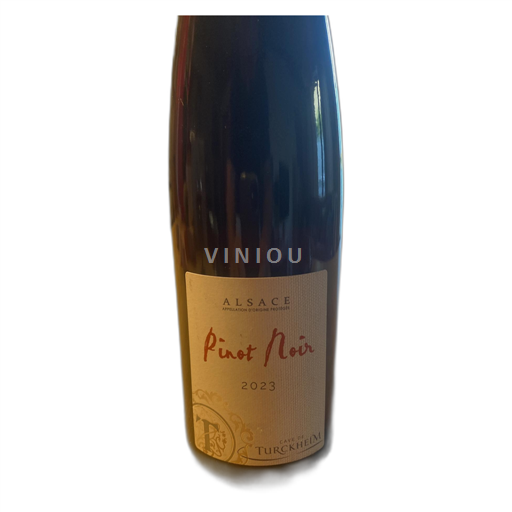 Vin Rouge sec Cave de Turckheim 2023 France Alsace Pinot noir AOC