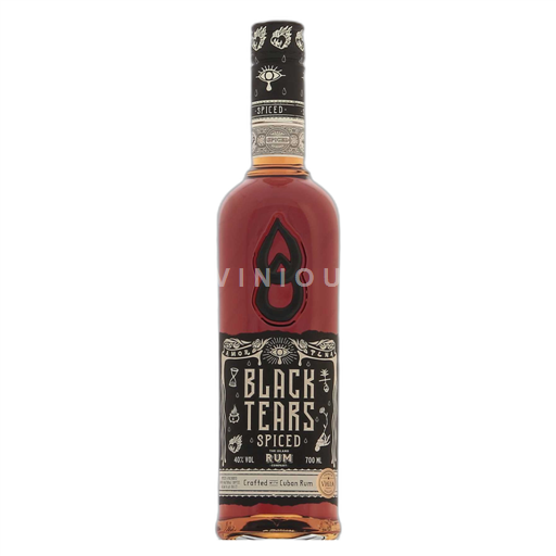 Rum Jantarová Black Tears Cuban Spiced Rum Distillerie Vigia 2a Kuba Nespecifikováno