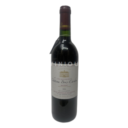 Bordeaux Médoc Château Bois-Cardon 2002