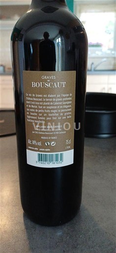 Bordeaux Graves Bouscaut 2016
