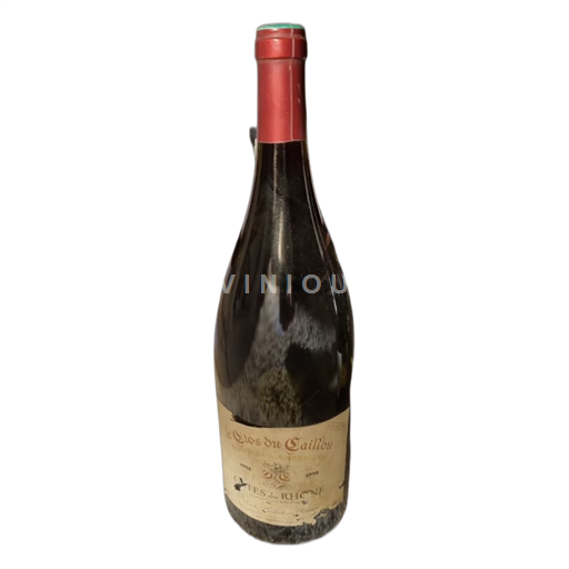Vin Rouge sec Bouquet des Garrigues Le Clos du Caillou 1998 France Vallée du Rhône Côtes-du-rhône AOC