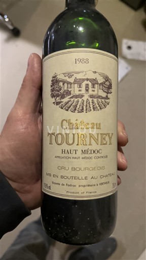 Bordeaux Haut-Médoc Château Tourney 1988