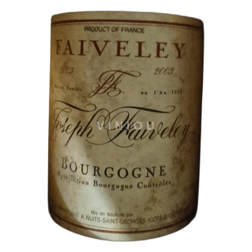 Burgundi Bourgogne Domaine Faiveley 2003