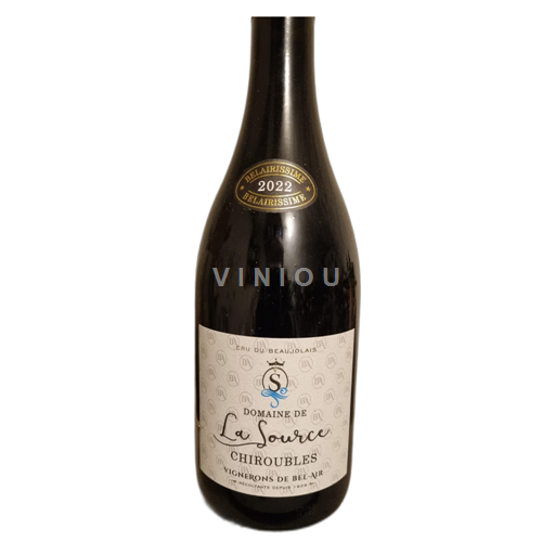 Beaujolais Chiroubles École Bel Air la source 2022