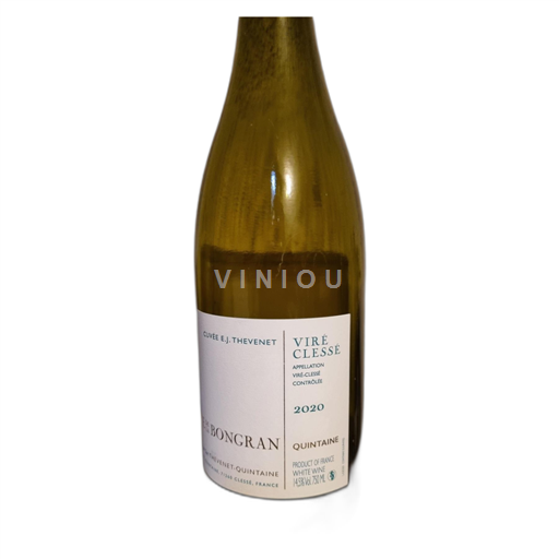 Vin Blanc sec Viré-Clessé Domaine La Bongran 2020 France Bourgogne Viré-clessé AOC