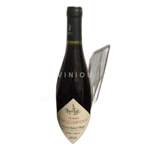 Rona dolina Côtes-du-Rhône-Villages Font de Courtedune Vieilles Vignes 2020