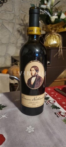 Bordeaux Pauillac Baron Nathaniel 2009