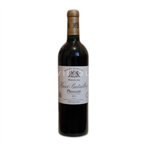 Bordeaux Pauillac Haut-Batailley 2014
