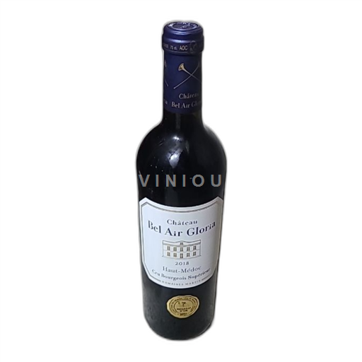 Burdeos Haut-Médoc Château Bel Air Gloria Gloria 2018