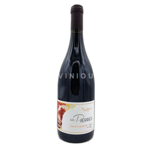 Vin Rouge sec Les Pierres Domaine Pierre Gaillard 2018 France Vallée du Rhône Saint-Joseph AOC