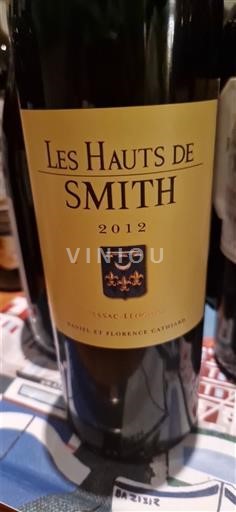 Bordeaux Pessac-Léognan Les Hauts de Smith 2012