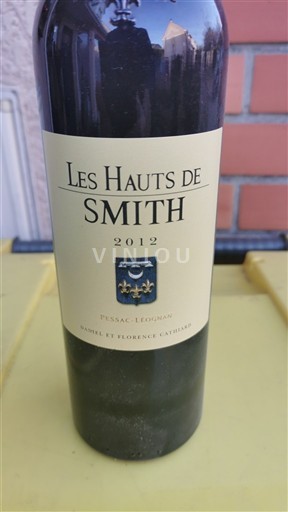 Bordo Pessac-Léonjan Les Hauts de Smith 2012
