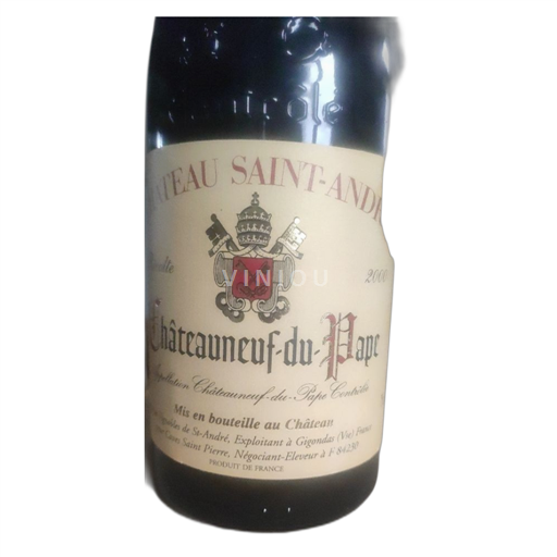 Vale do Ródano Châteauneuf-du-Pape Château Saint-André 2000