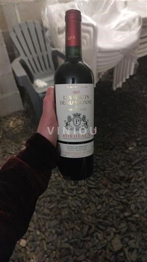 Burdeos Bordeaux Château Pilet Les Hauts de Massonne 2017