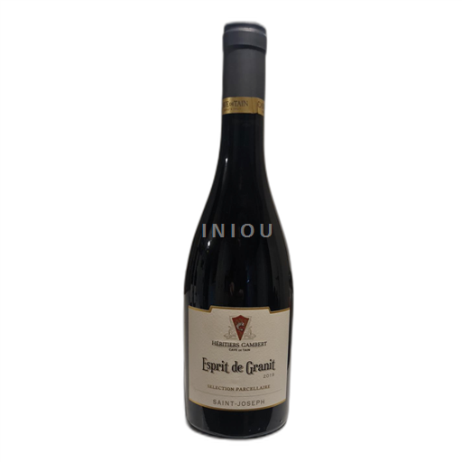 Vin Rouge sec Esprit de Granit Héritiers Gambert 2019 France Vallée du Rhône Saint-Joseph AOC