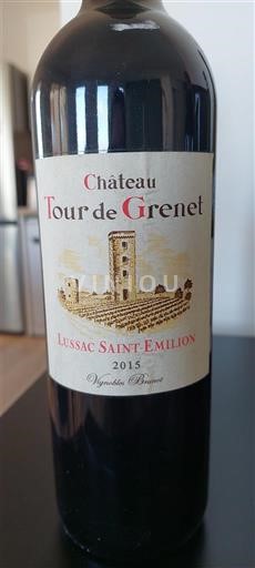 Bordeaux Lussac-saint-émilion Château Tour de Grenet 2015