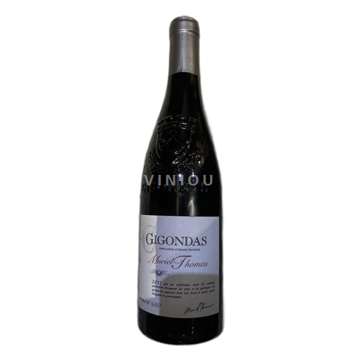 Vallée du Rhône Gigondas Muriel Thomas 2017