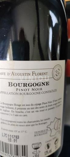Burgund La Cave d'Augustin Florent 2020