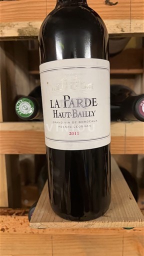 Burdeos Pessac-Léognan Château Haut-Bailly La Parde de Haut-Bailly 2011