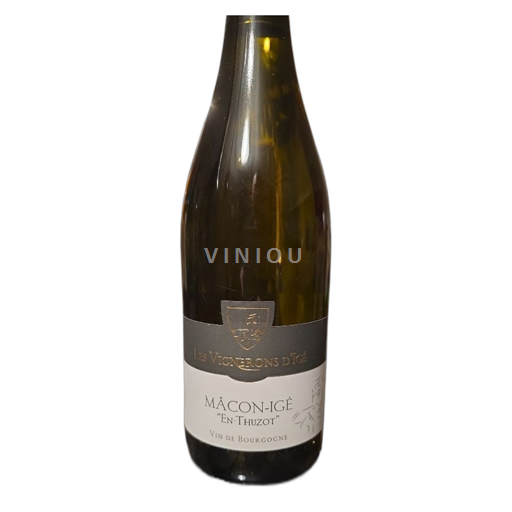 Burgundy Mâcon and Mâcon-Villages Les Vignerons d'Igé En Thuzot 2018