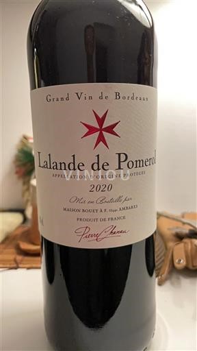 Bordeaux Lalande-de-pomerol Maison bouey 2020