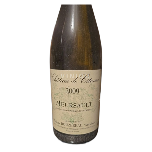 Borgogna Meursault Château de Citeaux Bouzereau 2009