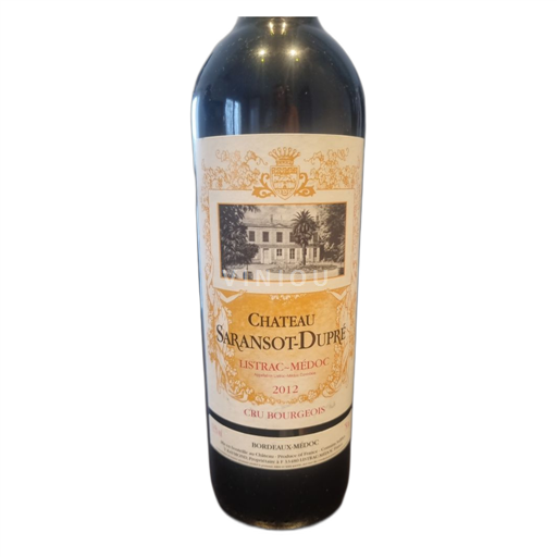 Bordeaux Listrac-Médoc Château Saransot-Dupré 2012