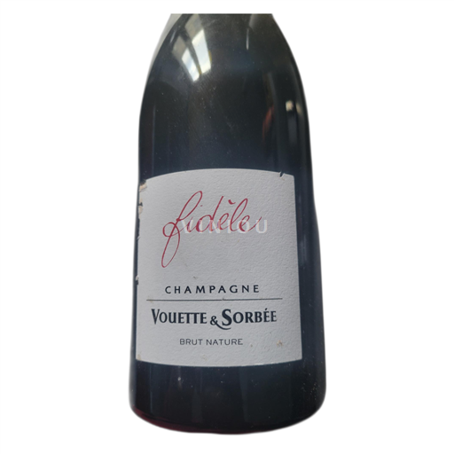 Champaña Champán Vouette & Sorbée Fidèle Sin añada
