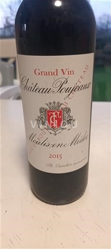 Bordeaux Moulis-en-Médoc Château Poujeaux Grand Vin 2015