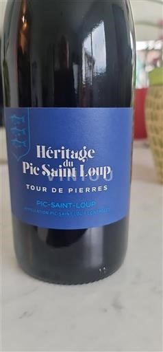 Languedoc Pic-saint-loup Héritage du Pic Saint Loup Tour de Pierres 2023