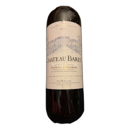 Bordeaux Pessac-Léognan Chateau Baret 2014