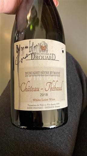 Valle della Loira Muscadet Sèvre et Maine Château-Thébaud 2018