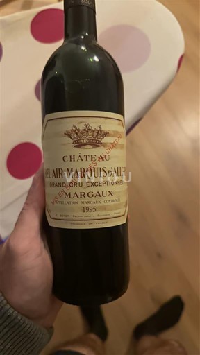 Bordeaux Margaux Château Bel Air-Marquis d'Aligre 1995