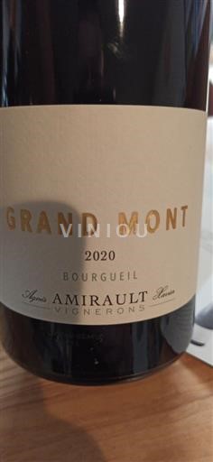 Loiredalen Bourgueil Domaines Amirault Le Grand Mont 2020