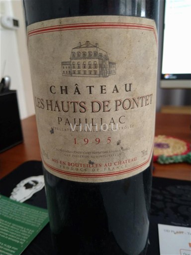 Bordeaux Pauillac Château Les Hauts de Pontet 1995