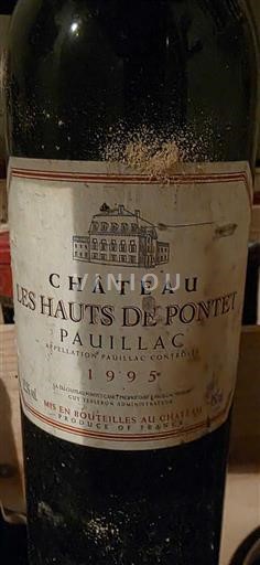 Bordeaux Pauillac Château Les Hauts de Pontet 1995