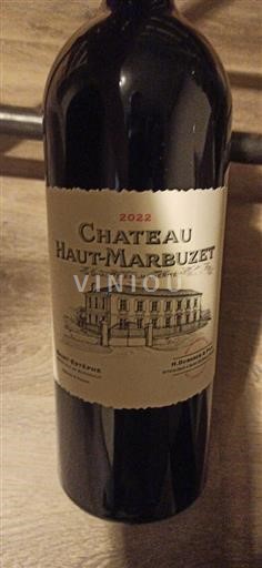 Burdeos Haut-Médoc Château haut marbuzet 2022
